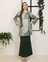 BAJU KURUNG PAHANG MODEN AVERY (EMERALD GREEN)
